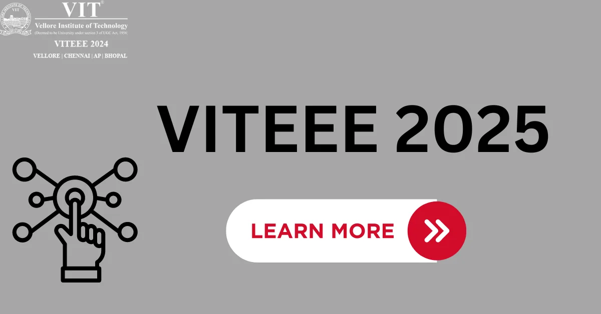 VITEEE 2025 Entrance Exam Notification