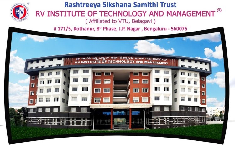 RV Institute Of Technology And Management (RVITM) Bangalore: Direct Admission 2023, Courses Offered, Fees Structure, Ranking, Placement