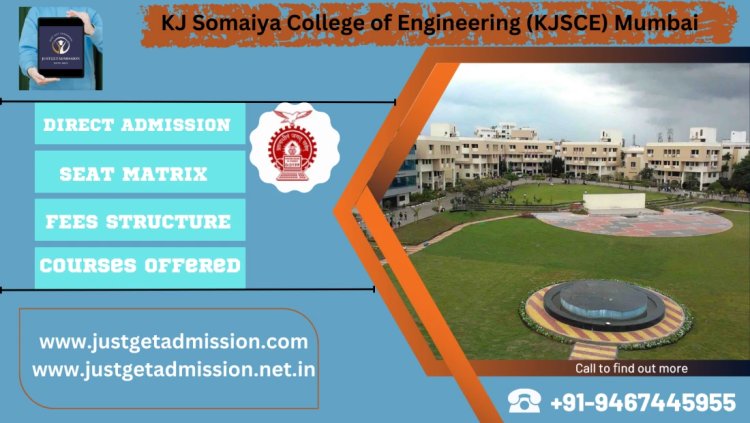 KJ Somaiya College of Engineering (KJSCE) Mumbai : Direct Admissions 2023 , Courses Offered, Fees Structure, Ranking, Cut Off , Placements